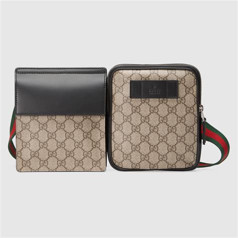 gucci gg supreme belt bag|gucci gg supreme crossbody bag.